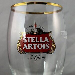 THE 2020 STELLA ARTOIS CHALICE Official 40cl Gold Rimmed Beer Glass Belgium